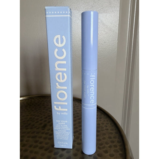 Florence by Mills On Your Mark Dot & Line Dual Ended Liquid Eyeliner Black NIB