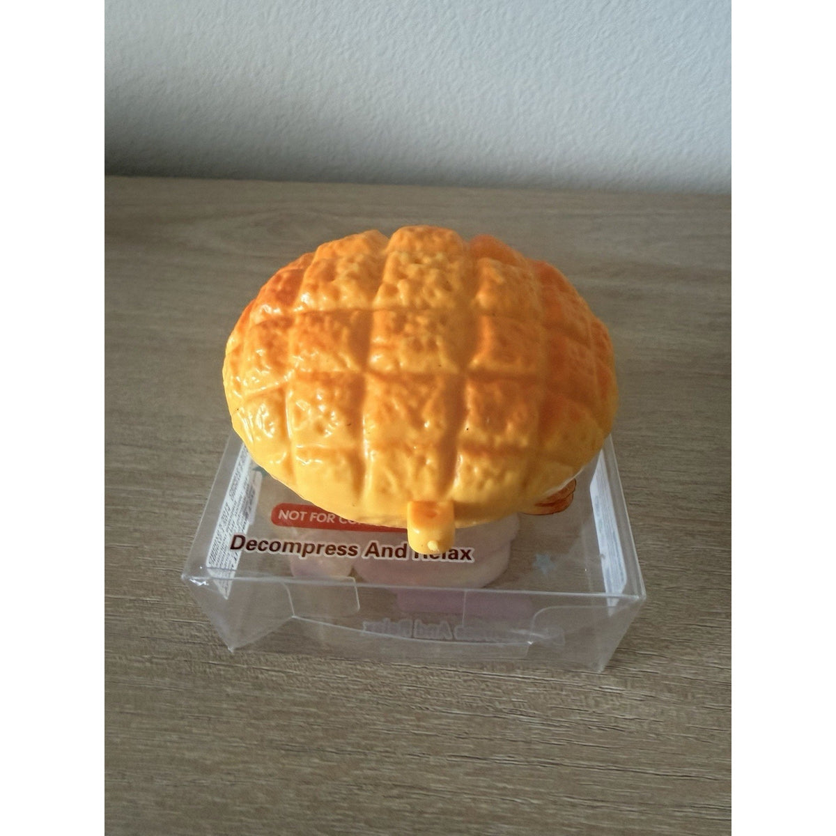 Crunchy Pineapple Bun Squishy Sensory Squeeze Fidget Stress Relief Toy New
