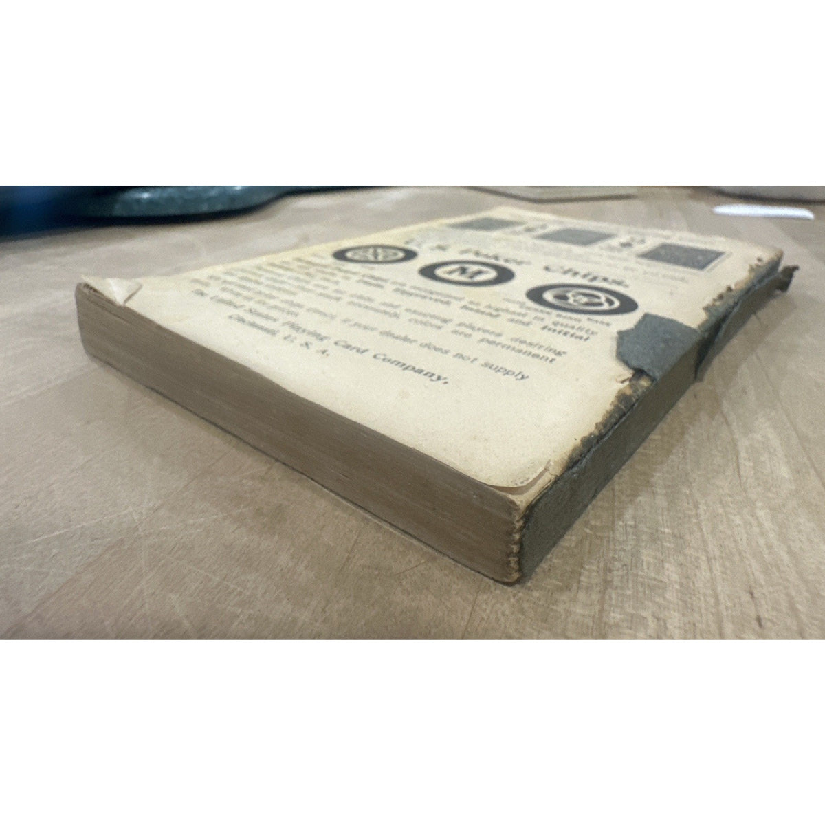 1912 Hoyle Official Rules of Card Games Book - 16th Edition - Antique