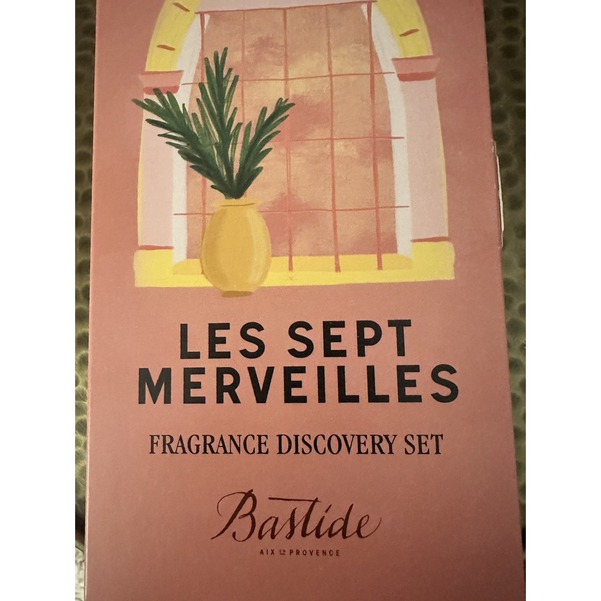 Bastide Les Sept Merveilles Fragrance Discovery Set 7x2ml EDT Samples NEW