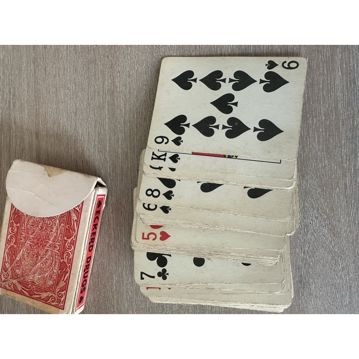 Vintage Playing Cards Lot United Airlines Bicentennial & Eckerd Drugs Deck
