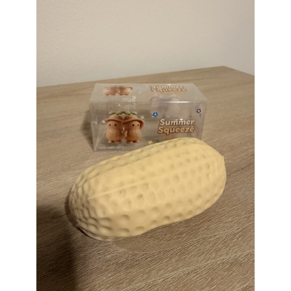 Crunchy Peanut Squishy Toy Squeeze Stress Relief Sensory Fidget ASMR New