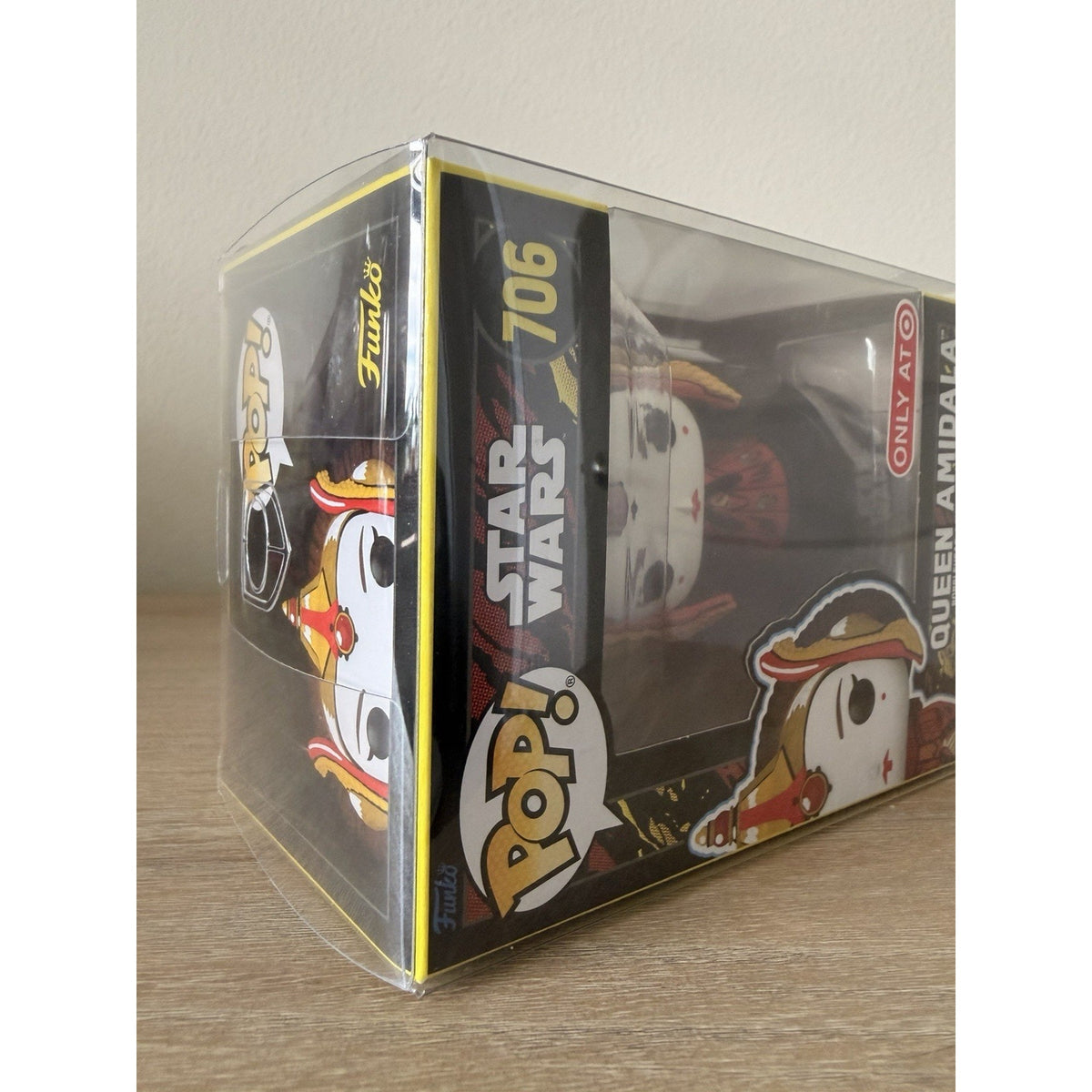 Funko Pop! Vinyl Star Wars Queen Amidala Retro Target Exclusive #706 Protector