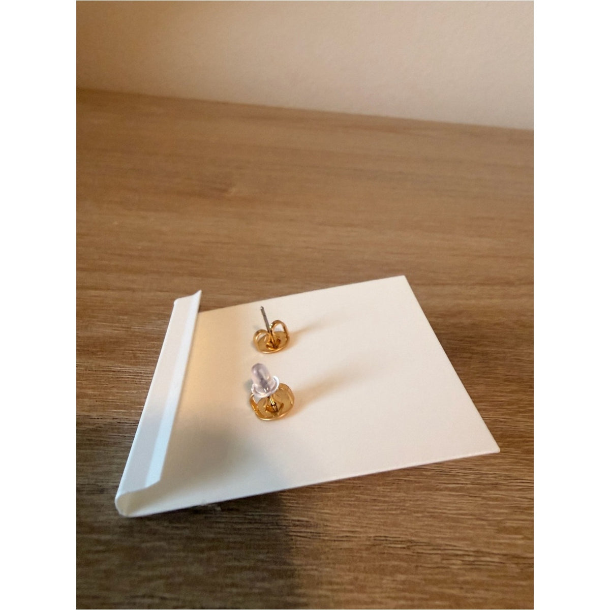 Tory Burch Gold Eye Faux Pearl Stud Earrings New