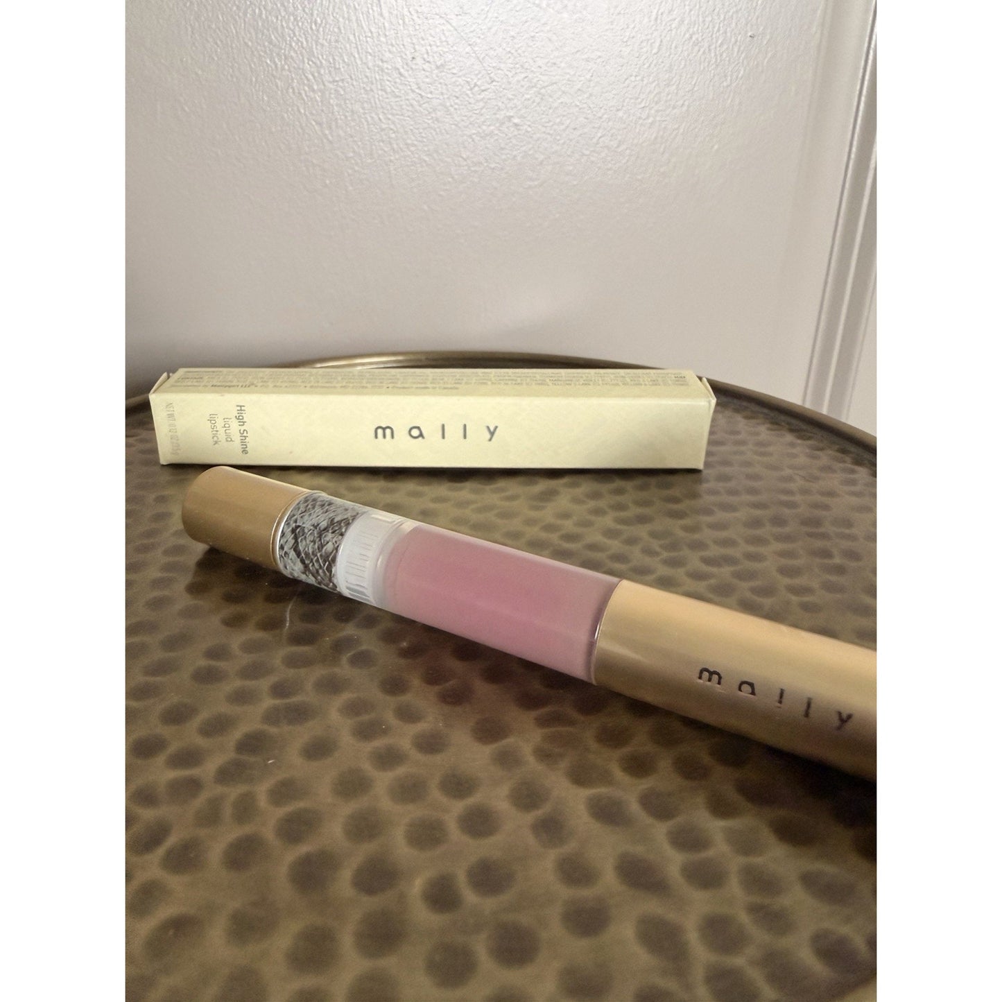 Mally High Shine Liquid Lipstick Orchid 0.12 oz / 3.5g New In Box