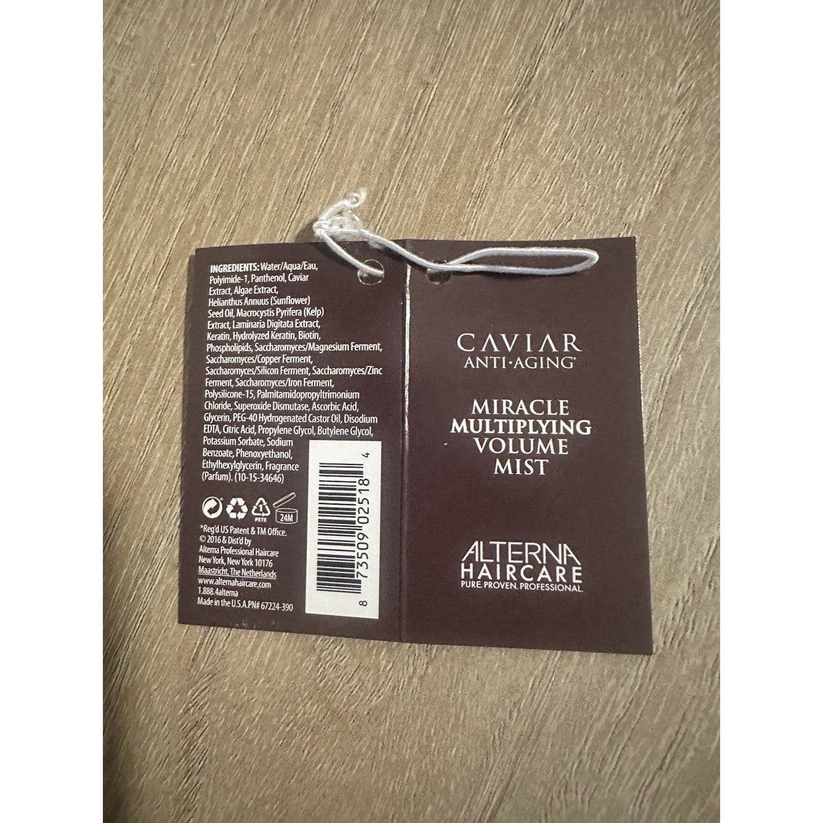 Alterna Caviar Volume Mist Travel Set + Pacifica Shampoo Bundle