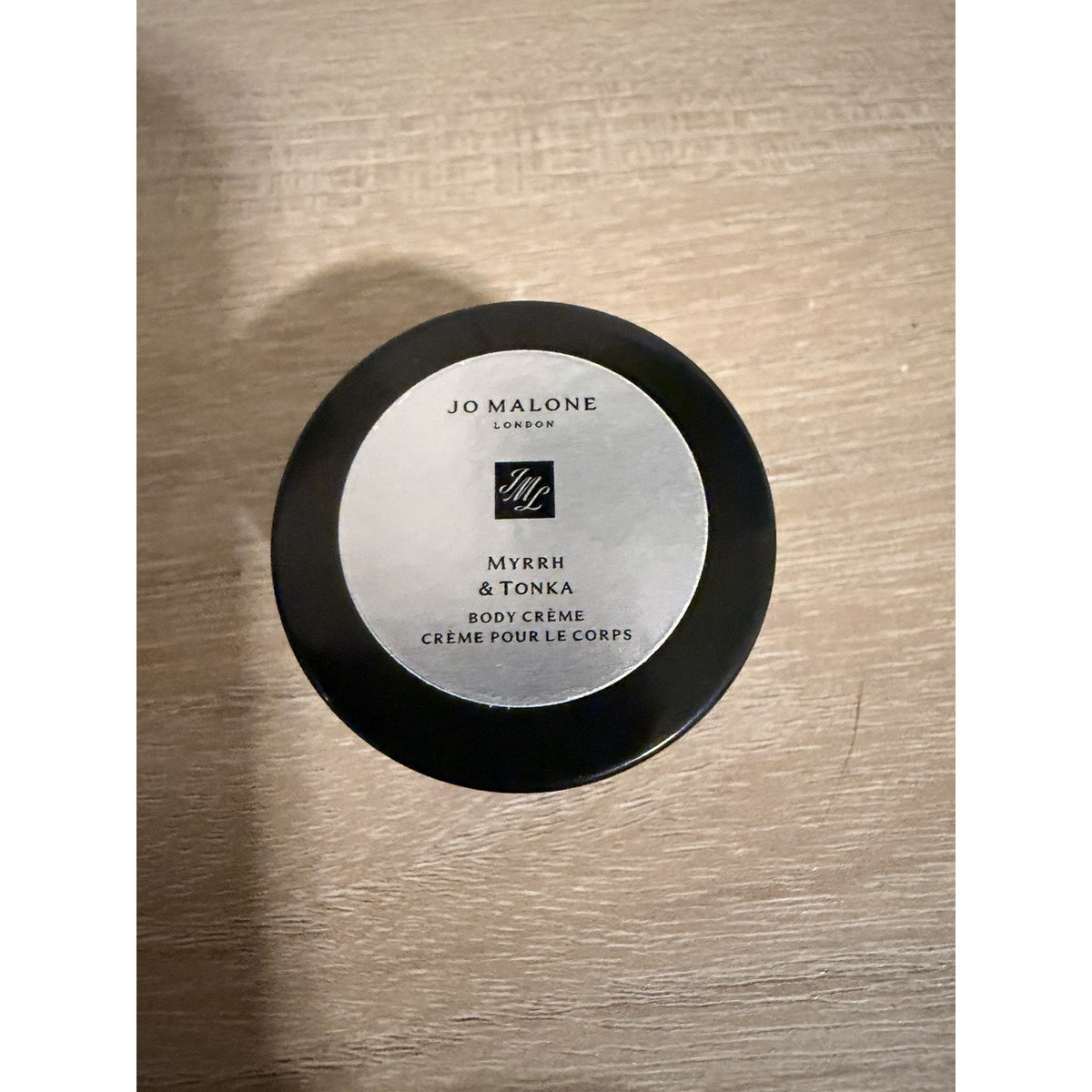 Jo Malone Myrrh & Tonka Body Creme 15ml Travel Size NEW