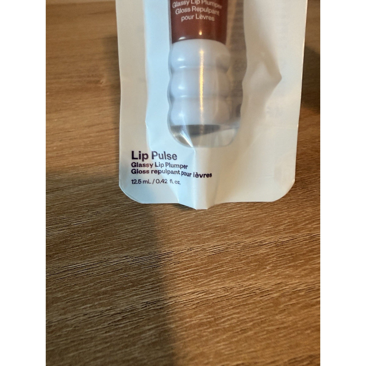 Kosas Lip Pulse Lip Plumper Gloss “Sixth Sense” Warm Nude 0.42oz New & SEALED