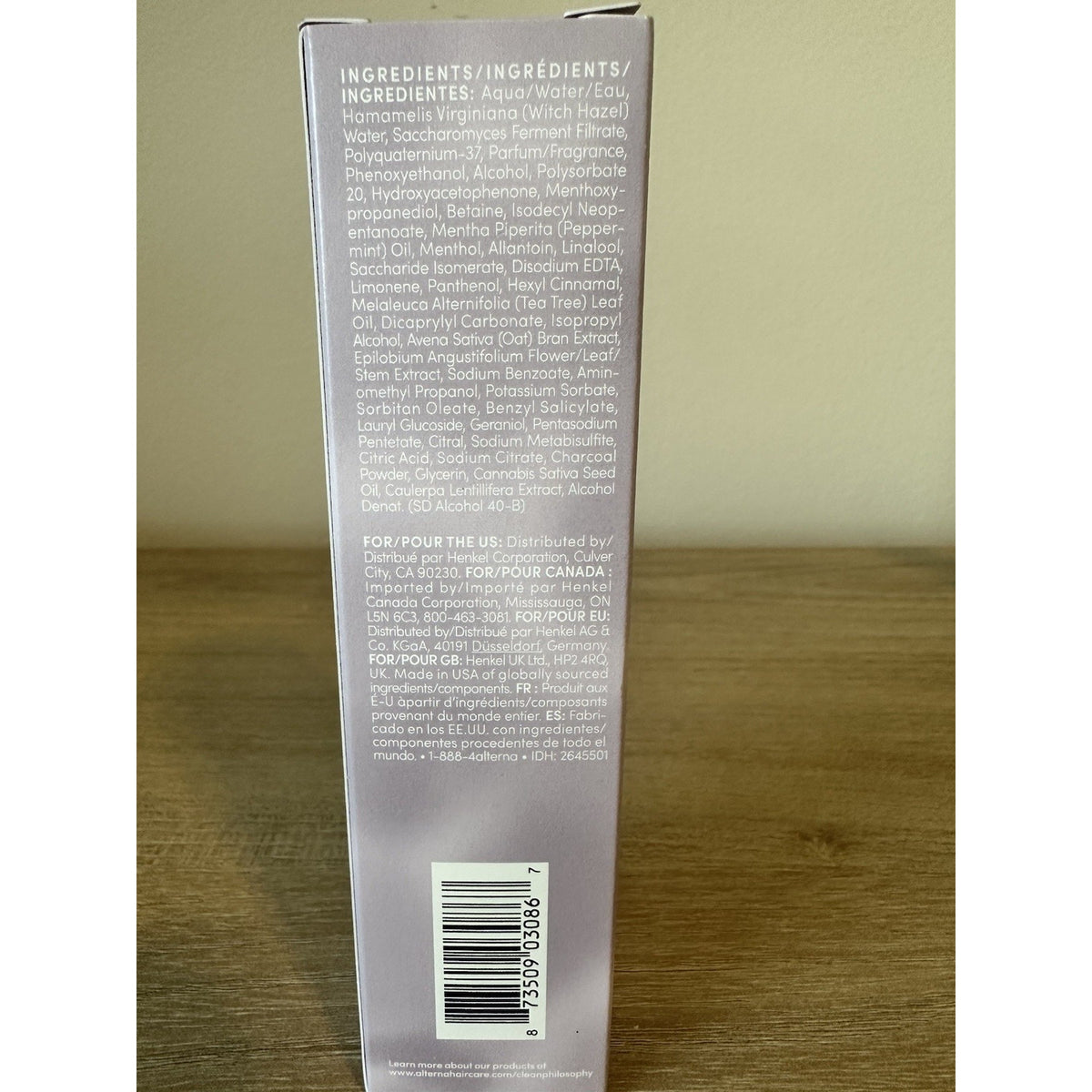 Alterna Renewing Scalp Care Peppermint Leave-On Treatment 2.5oz NEW