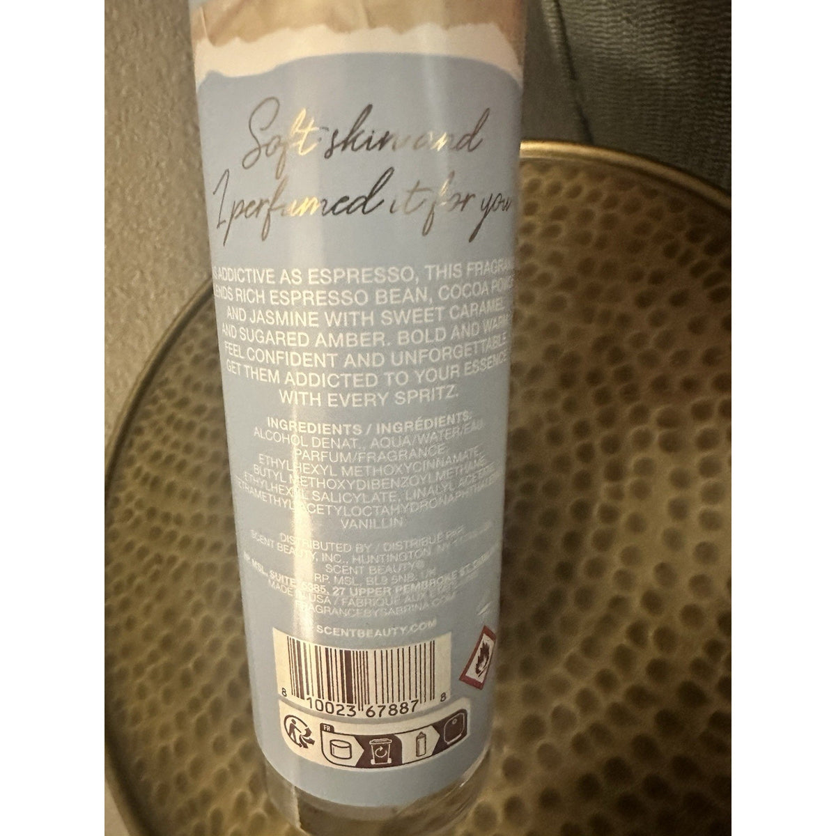 Sweet Tooth Body Mist by Sabrina Carpenter Me Espresso ~ New 8 FL OZ