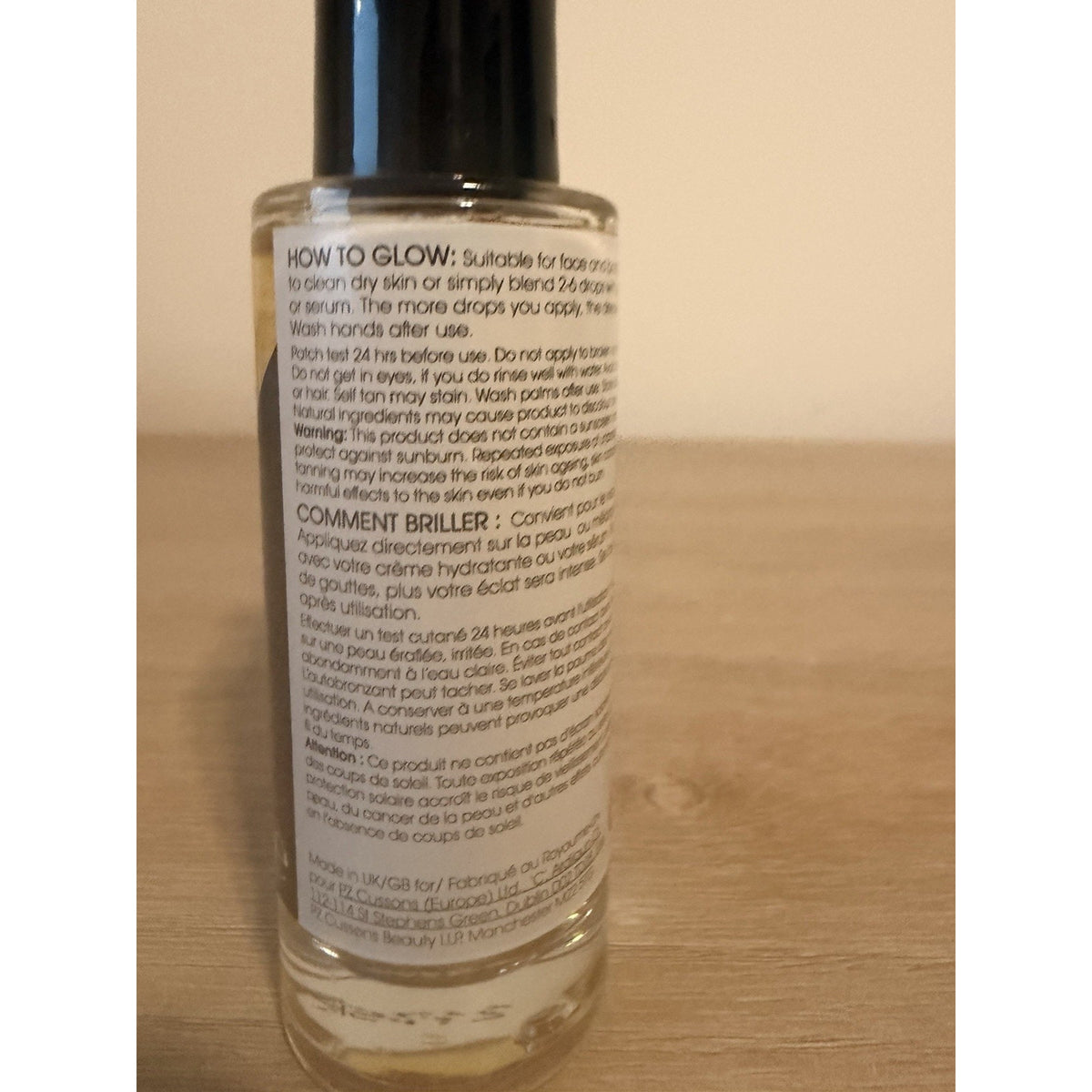 St. Tropez Self Tan Luxe Tan Tonic Glow Drops 30ml 1.01 oz Full Size