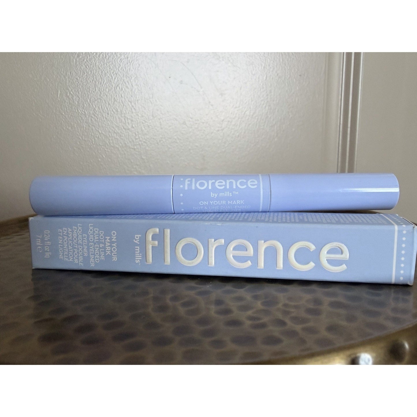 Florence by Mills On Your Mark Dot & Line Dual Ended Liquid Eyeliner Black NIB