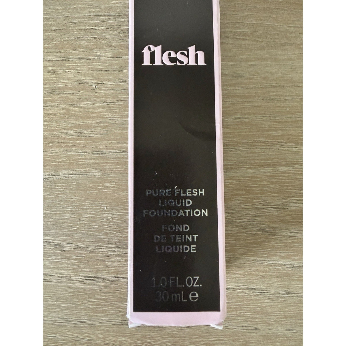 Flesh Pure Flesh Liquid Foundation 04 Sugar Warm Peach 1oz New Open Box