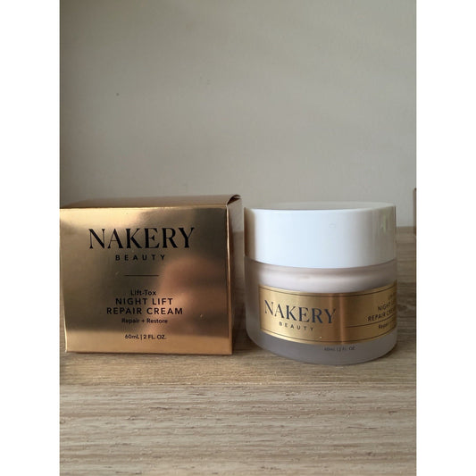 Nakery Beauty Night Lift Repair Cream 60ml Anti Aging NEW