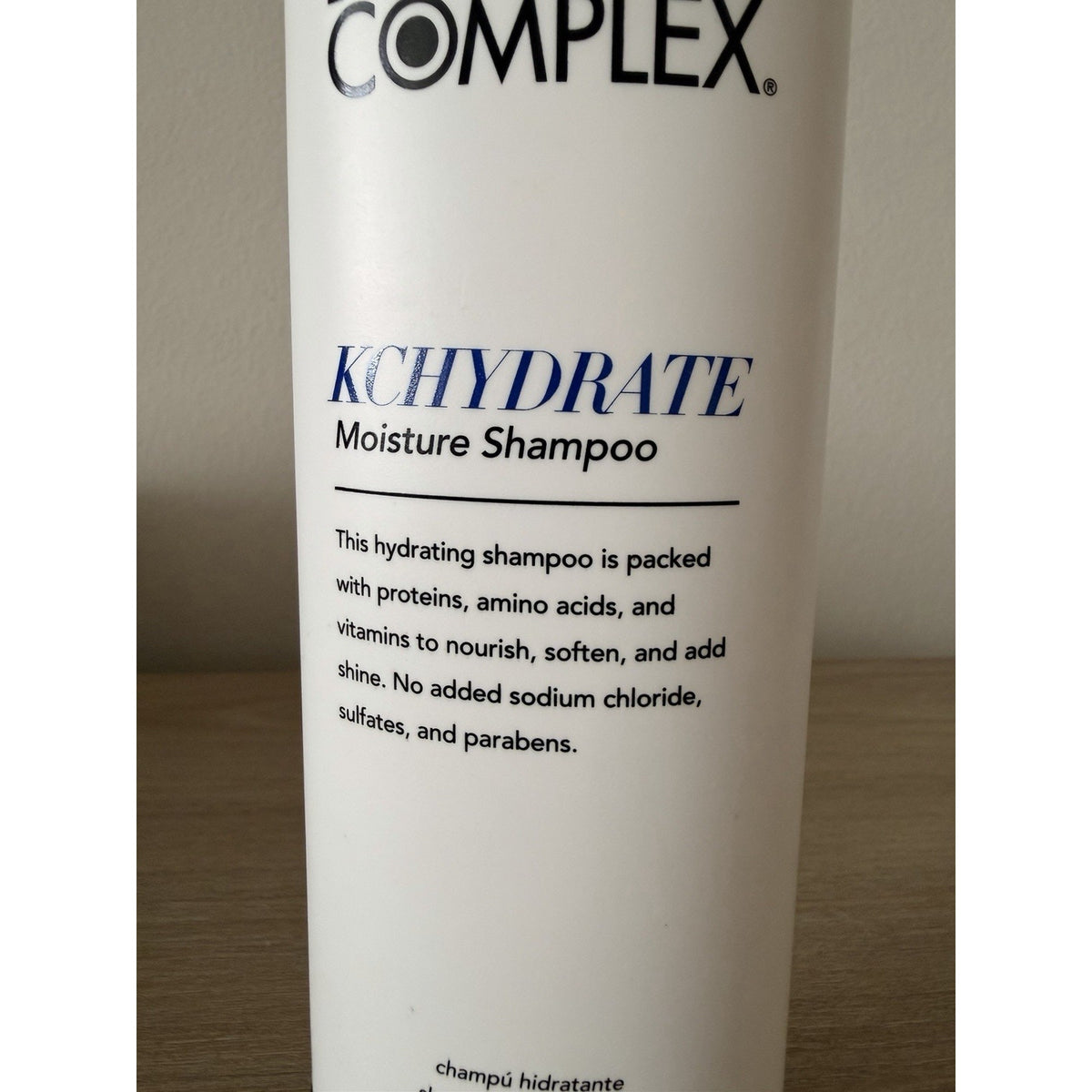 Keratin Complex KCHYDRATE Moisture Shampoo 13.5 oz New