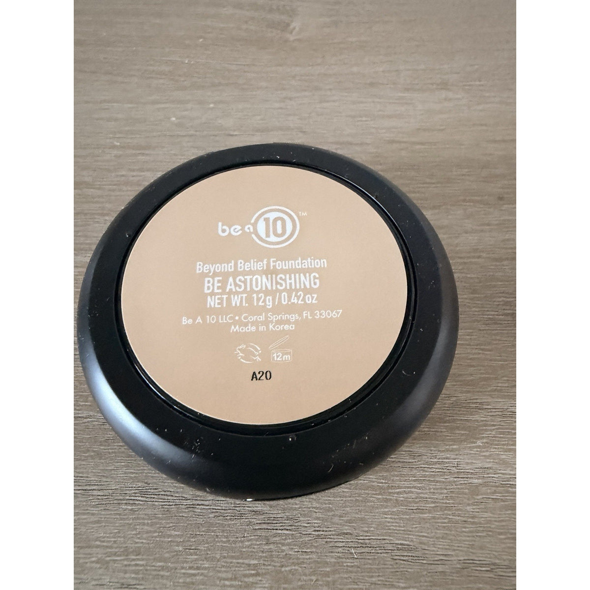 Be A 10 Beyond Belief Foundation Cushion Be Astonishing Shell 12g New