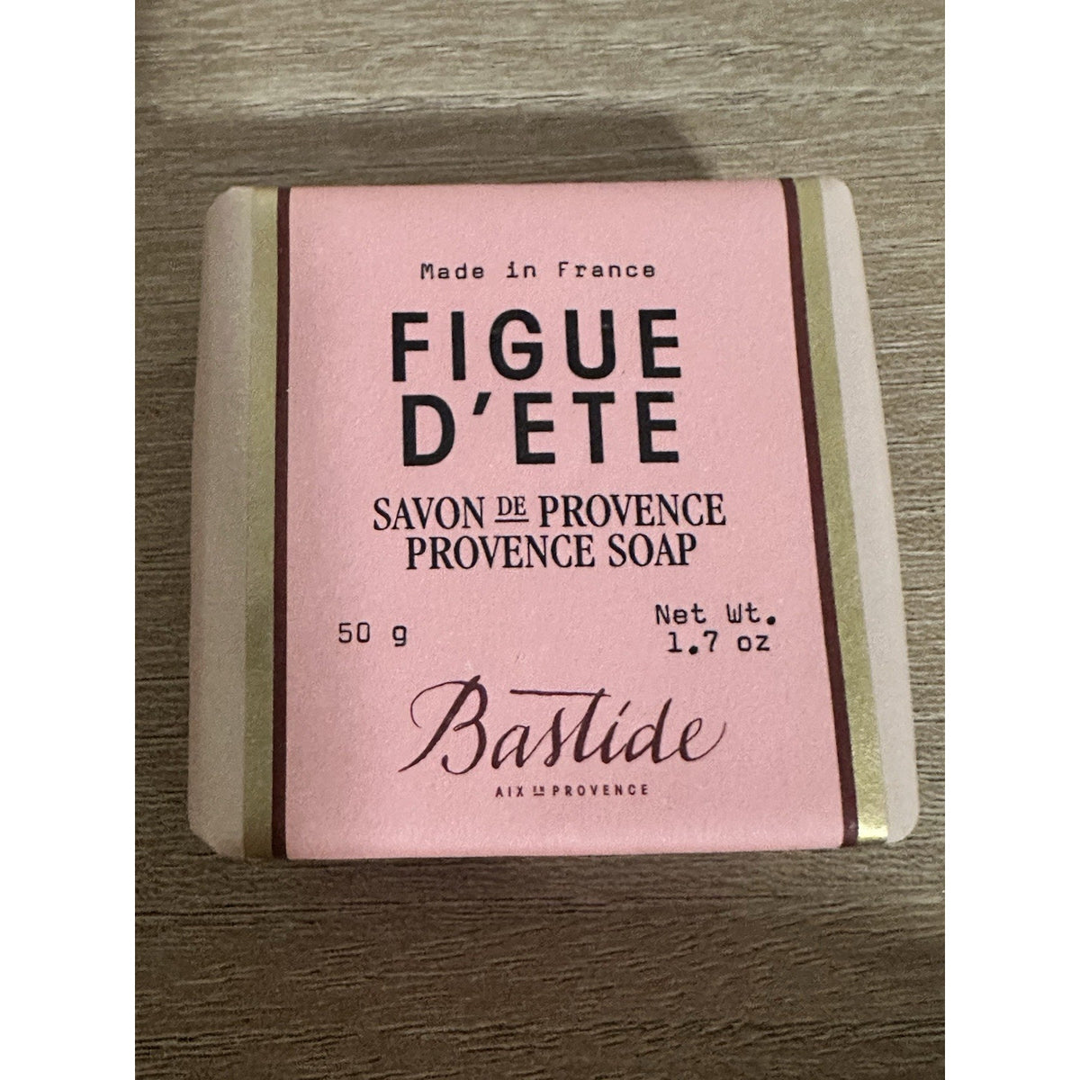 Bastide Savon de Provence Soap Lot of 3 50g Fig & Orange Blossom NEW