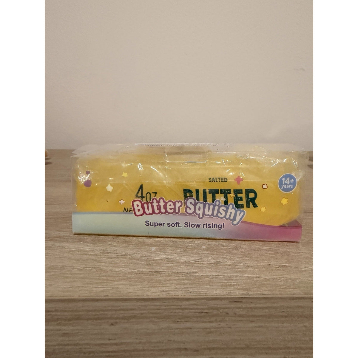 Coconut Oil Filled Butter Squishy 4 Oz Sensory Fidget Squeeze ASMR Toy