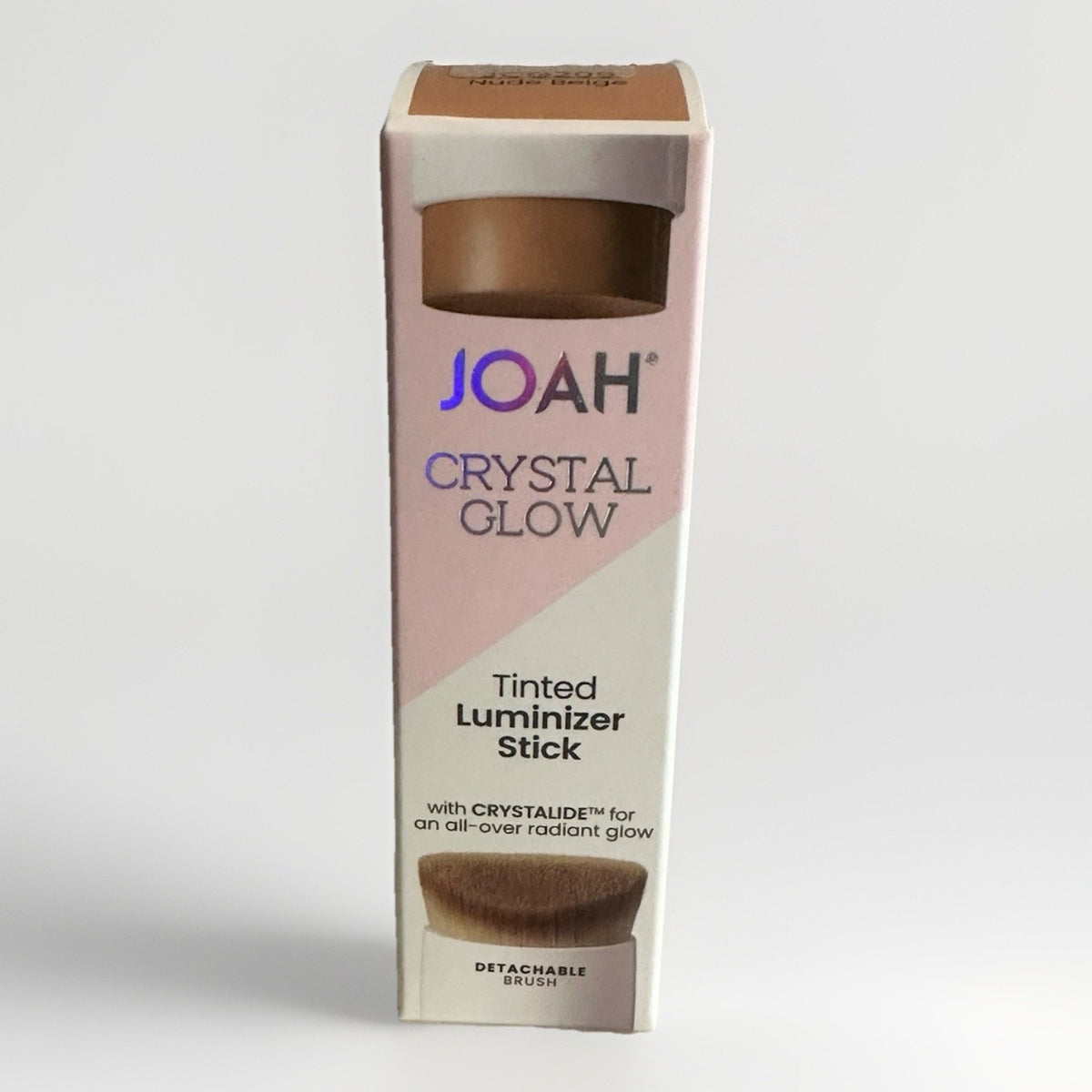 JOAH Crystal Glow Tinted Luminizer Stick Nude Beige JCG205 New In Box