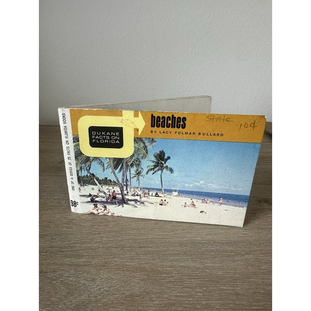 Vintage Florida Beaches Booklet Lacy Folmar Bullard Dukane Facts on Florida