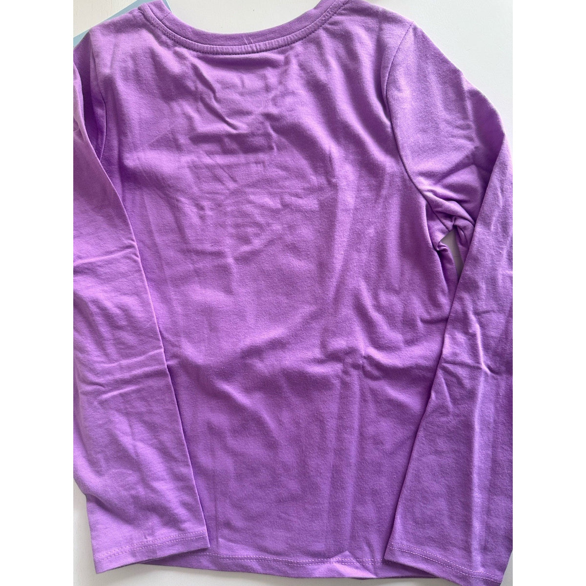 Cat & Jack Girls Purple Long Sleeve Graphic Shirt Size S (6-7) NWT