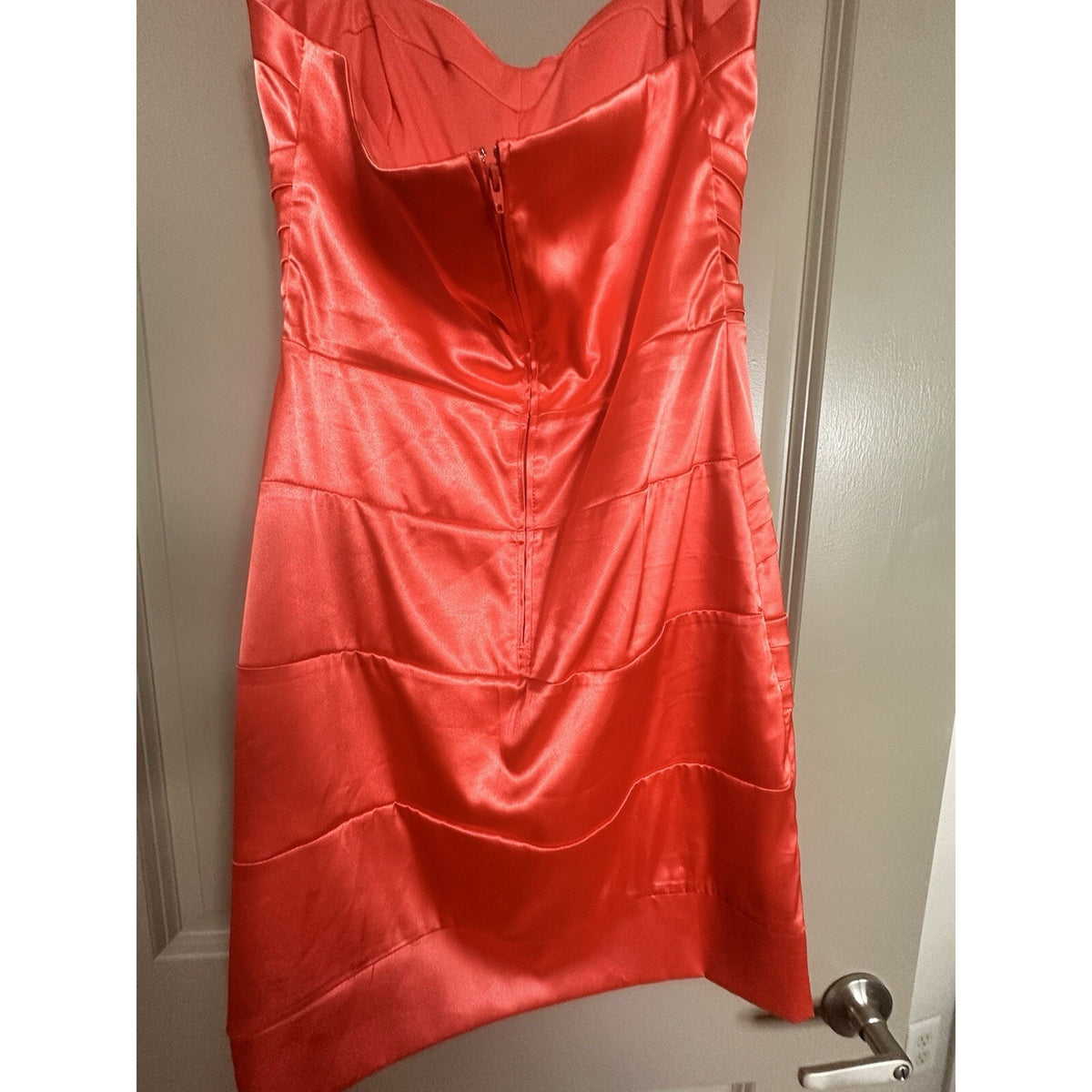 Arden B Women's Strapless Cocktail Brown Size M Dress