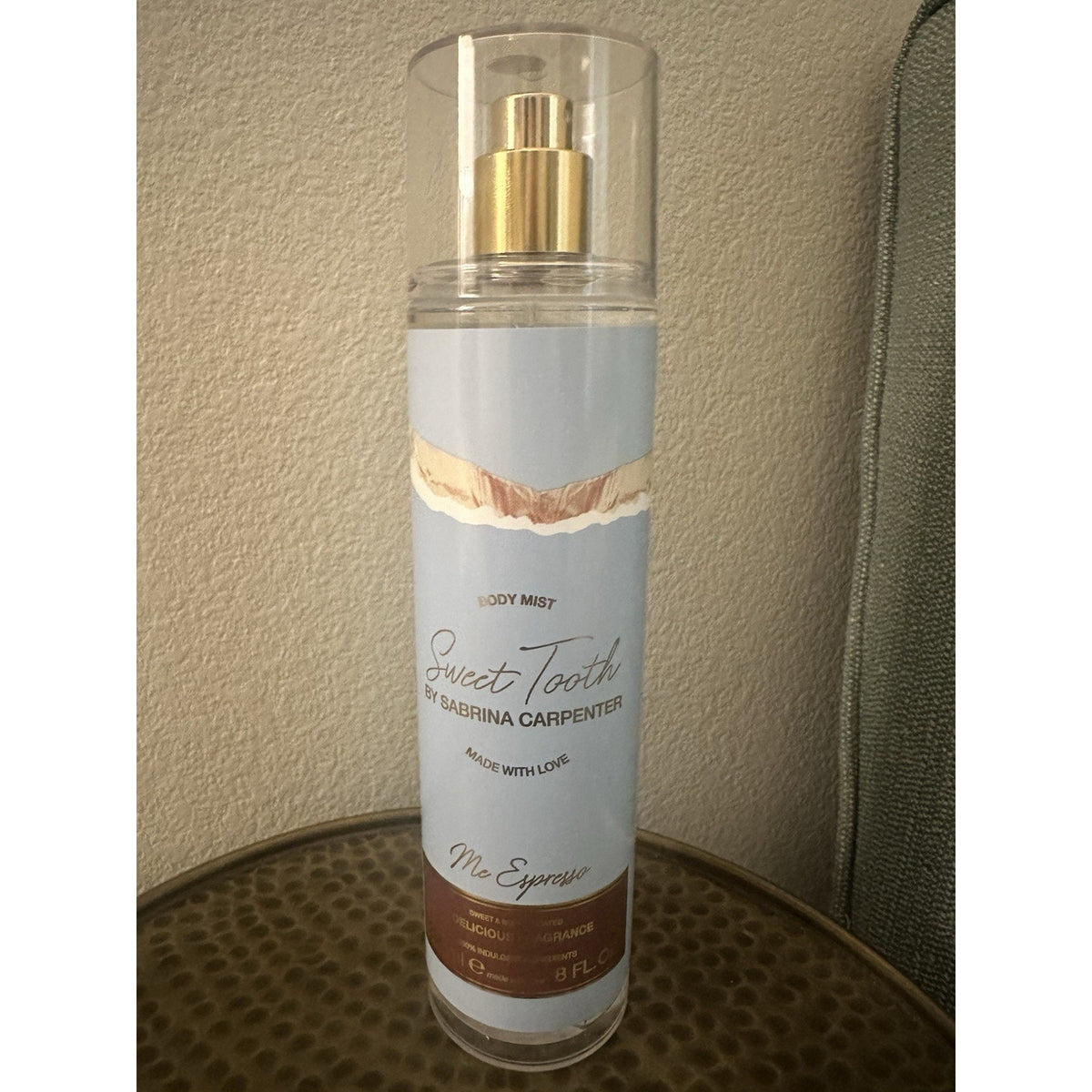 Sweet Tooth Body Mist by Sabrina Carpenter Me Espresso ~ New 8 FL OZ
