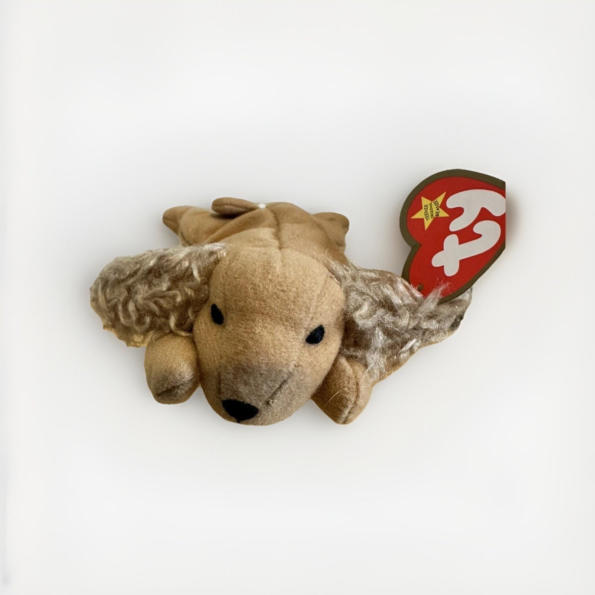 1999 McDonald's Ty Teenie Beanie Babies Spunky Cocker Spaniel #4 Happy Meal Toy