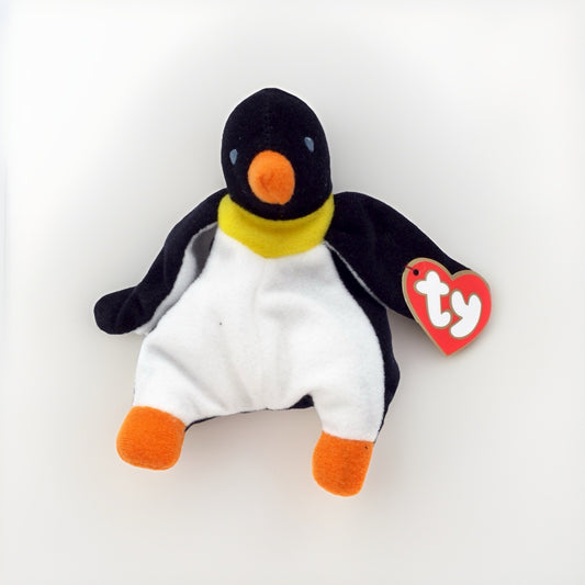 1998 McDonald’s Ty Teenie Beanie Babies Waddle The Penguin #11 Sealed Vintage