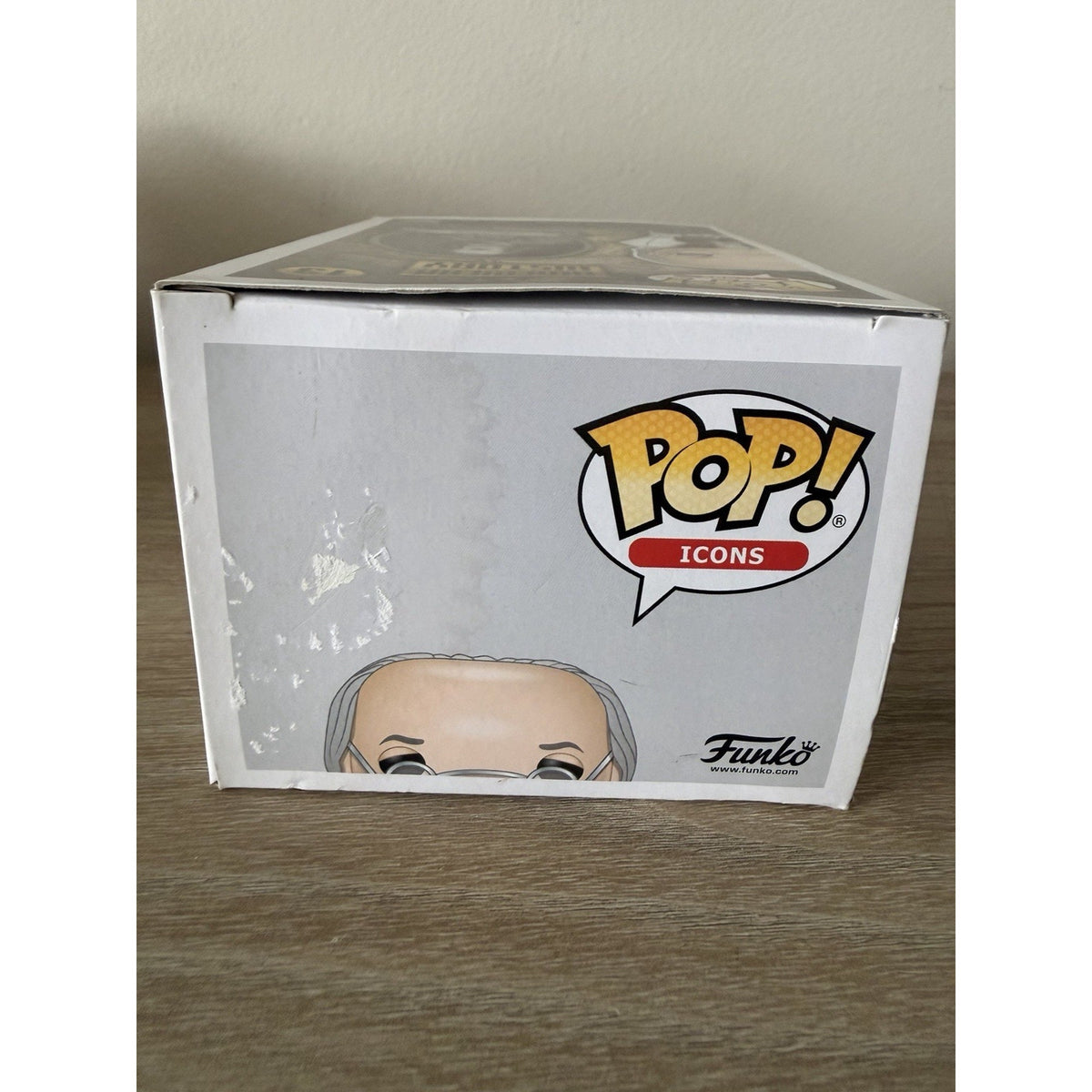 Funko Pop Icons American History Benjamin Franklin #13 Vaulted New Box Wear