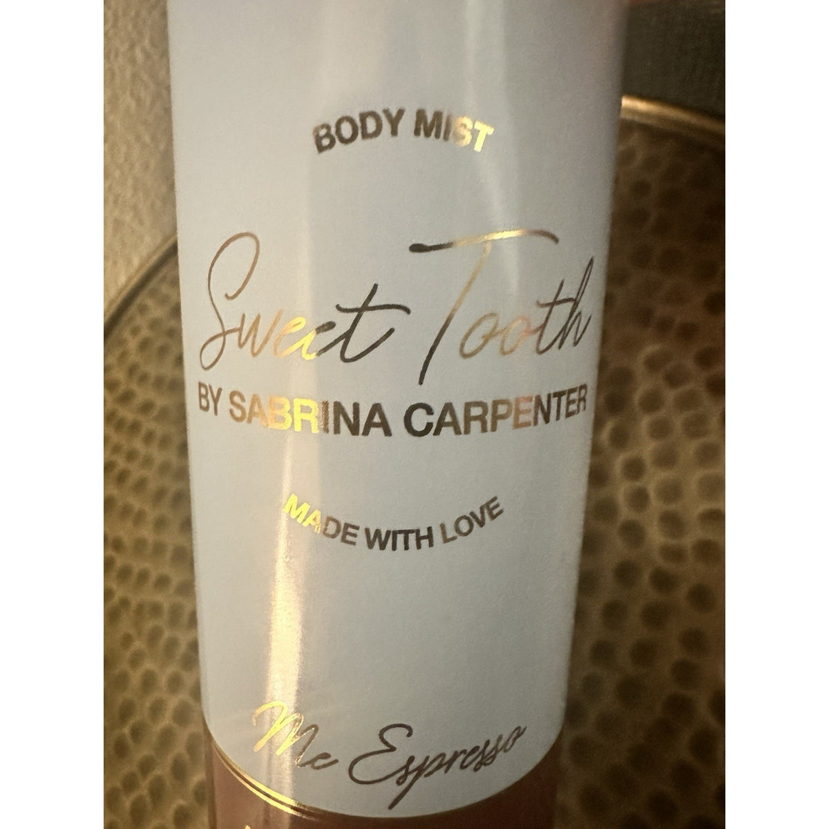Sweet Tooth Body Mist by Sabrina Carpenter Me Espresso ~ New 8 FL OZ