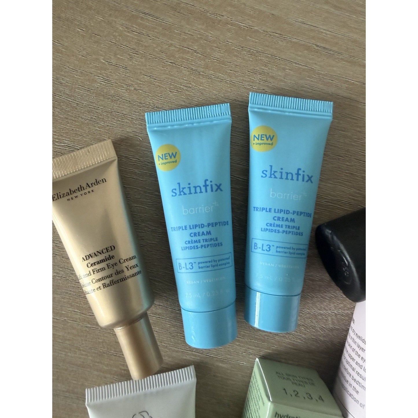 Luxury Beauty & Hair Care Sample Bundle K18 Keranique Skinfix Clinique 9 Pc