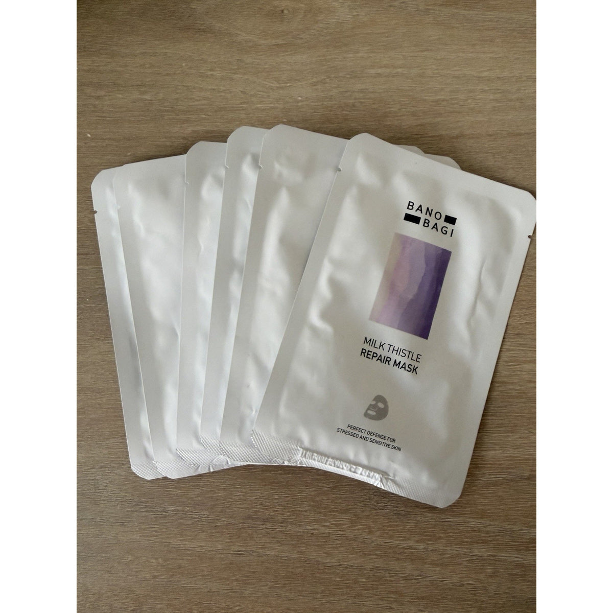 BANOBAGI Milk Thistle Repair Korean Sheet Face Masks Set of 6 New