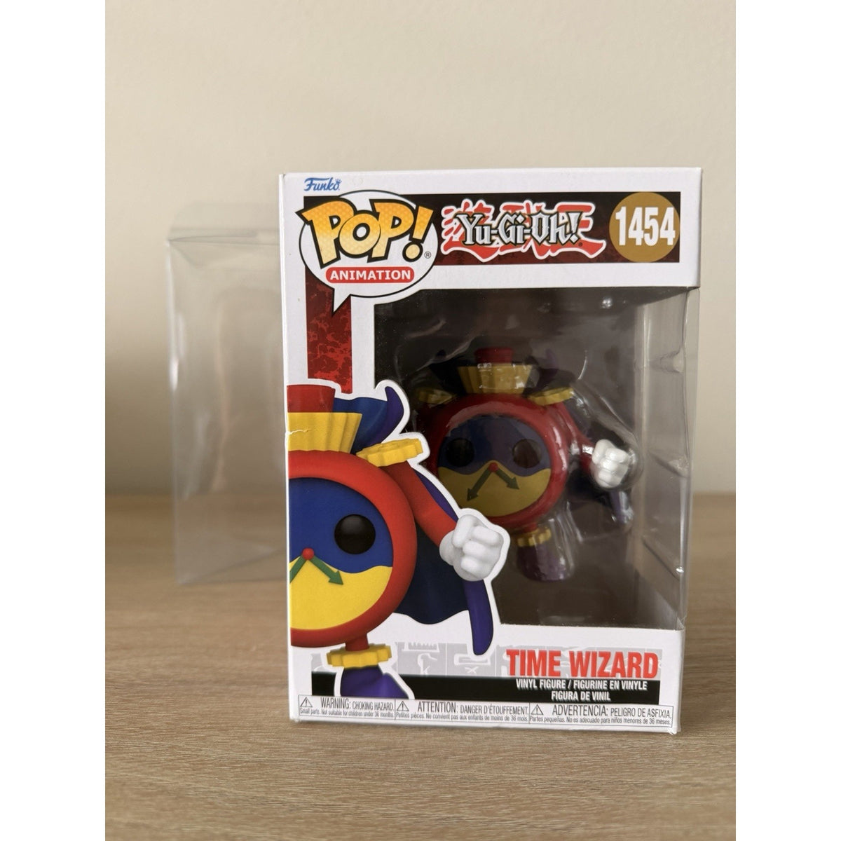 Funko Pop! Yu-Gi-Oh! Time Wizard #1454 Vinyl Figure w/ Protector