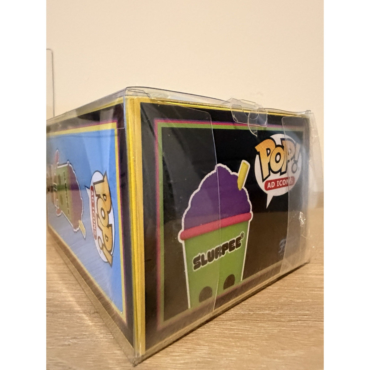 Funko Pop Slurpee 194 7-Eleven Exclusive Green Cup Ad Icons w/ Protector