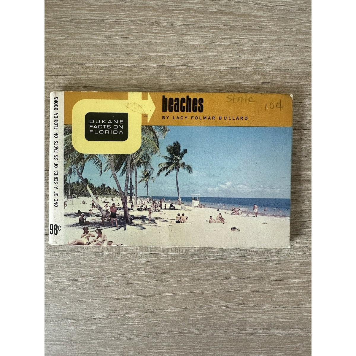 Vintage Florida Beaches Booklet Lacy Folmar Bullard Dukane Facts on Florida