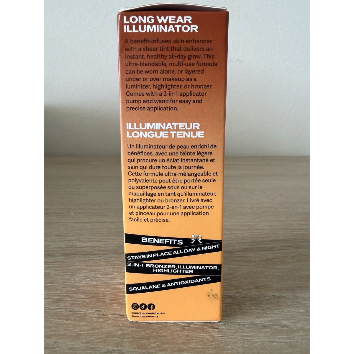 SACHEU Liquid Glow STAY-N Toasty Glaze 06 0.94 oz New Exp 2028