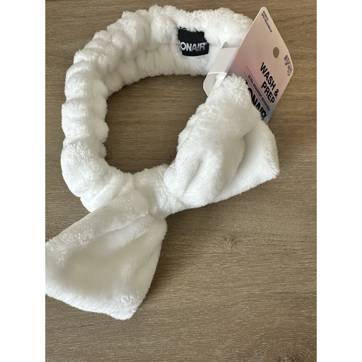 Spa Headband Set + Hair Wrap + Hand Mirror | Skincare Makeup Prep Bundle