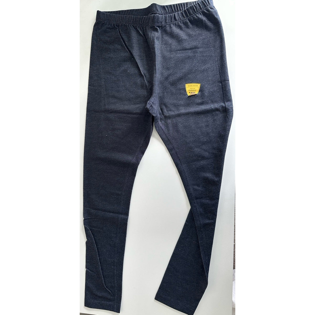 Cat & Jack Girls XL 14 Black Faux Denim Leggings 2-Pack NWT Adaptive