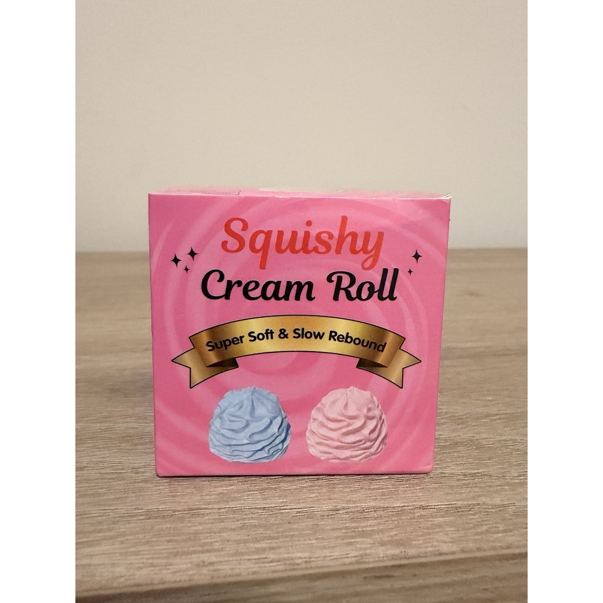 Cream Roll Squishy Vaseline White Super Soft Slow Rebound Sensory Stress Fidget Toy