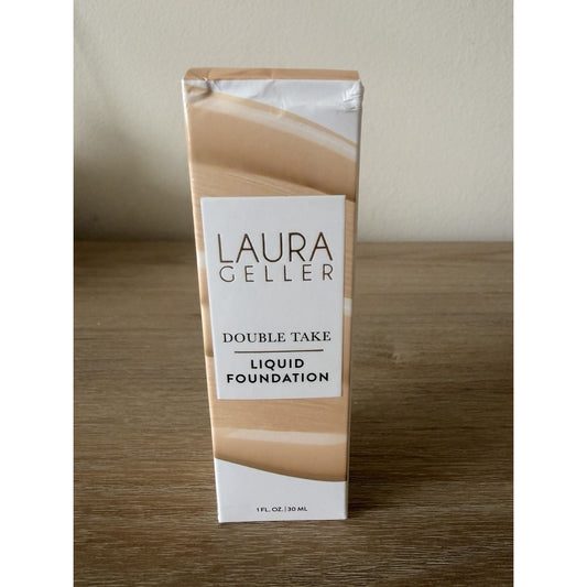 Laura Geller Double Take Liquid Foundation Fair 1 oz 30ml New Sealed Box