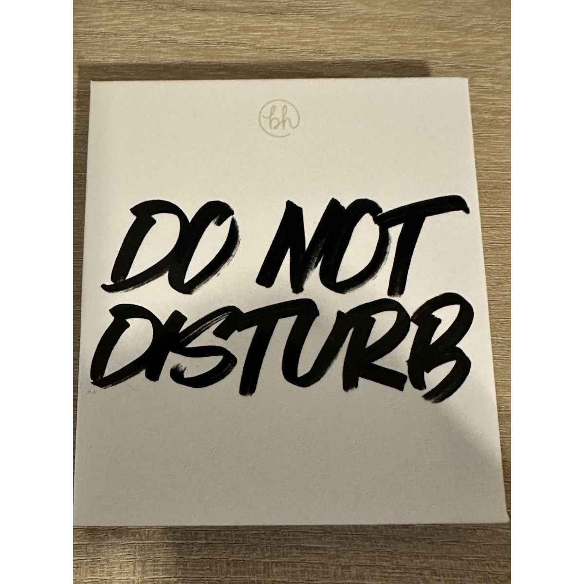 BH Cosmetics Do Not Disturb 9 Color Eyeshadow Palette Blue Purple Neutral