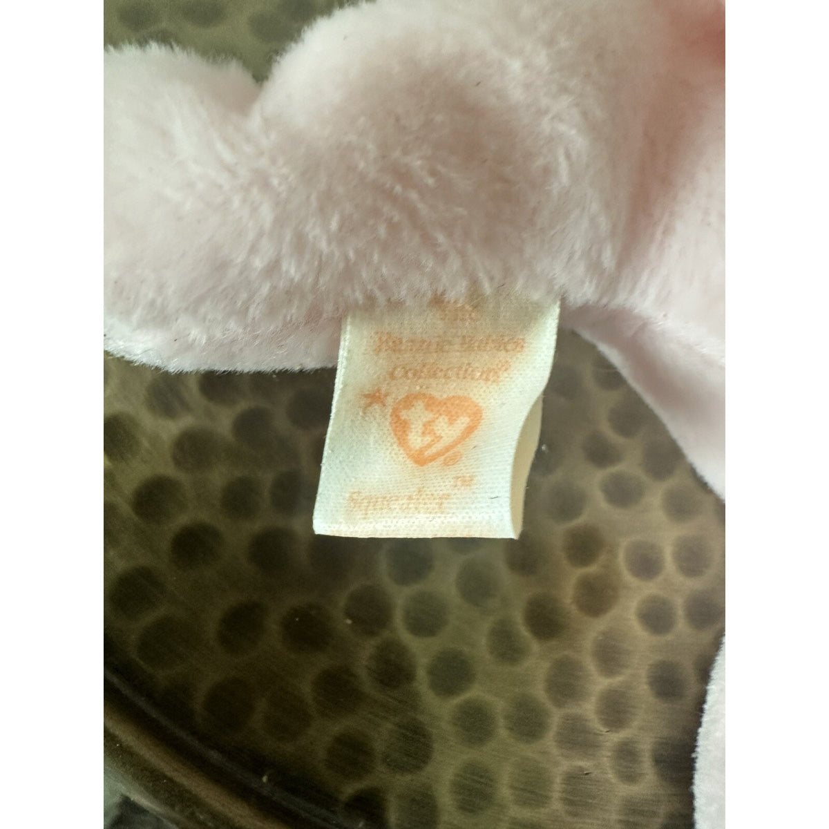 Ty Beanie Babies 1993 Squealer The Pig Plush Toy P.e.