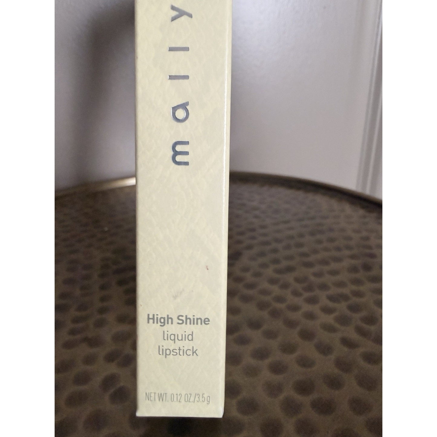 Mally High Shine Liquid Lipstick Orchid 0.12 oz / 3.5g New In Box