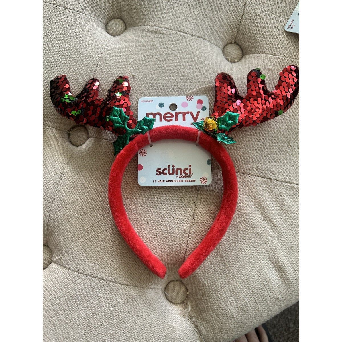 Scünci Holiday Headbands Lot | 12-Piece Bundle | Bows, Reindeer, Tree 🎄