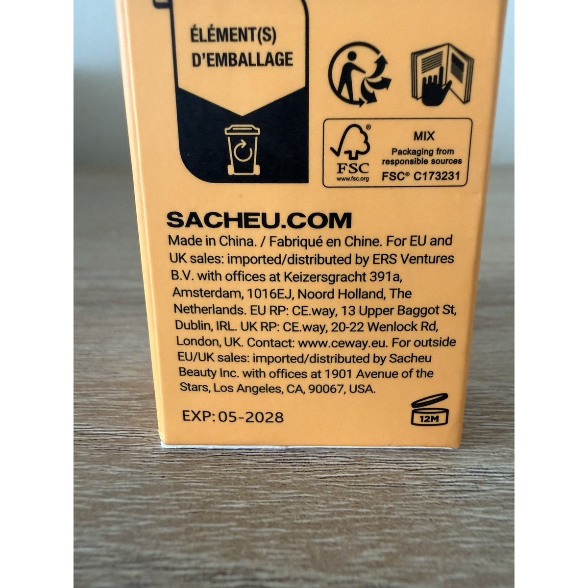 SACHEU Liquid Glow STAY-N Toasty Glaze 06 0.94 oz New Exp 2028