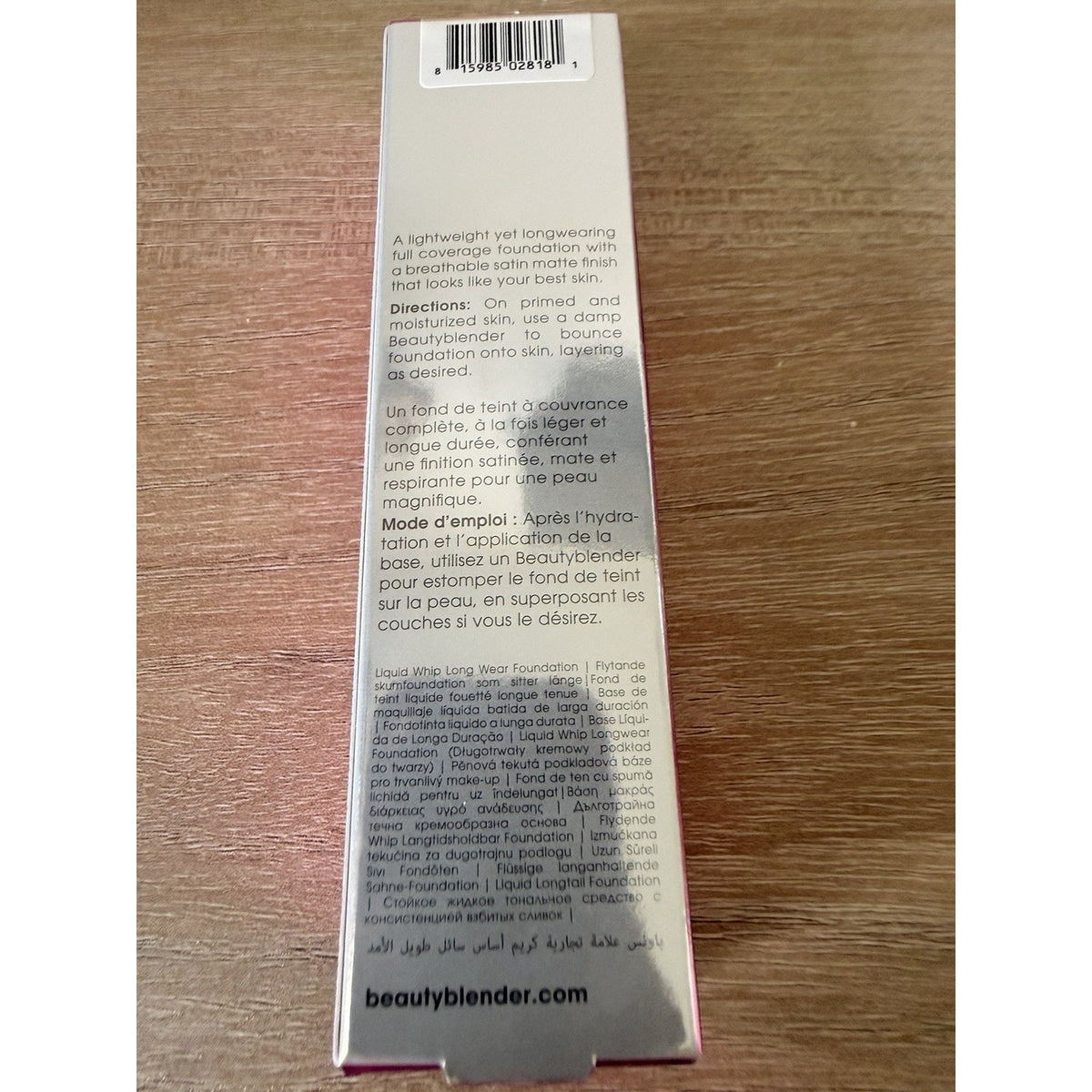 Beautyblender Bounce Liquid Whip Foundation 1oz NEW IN BOX