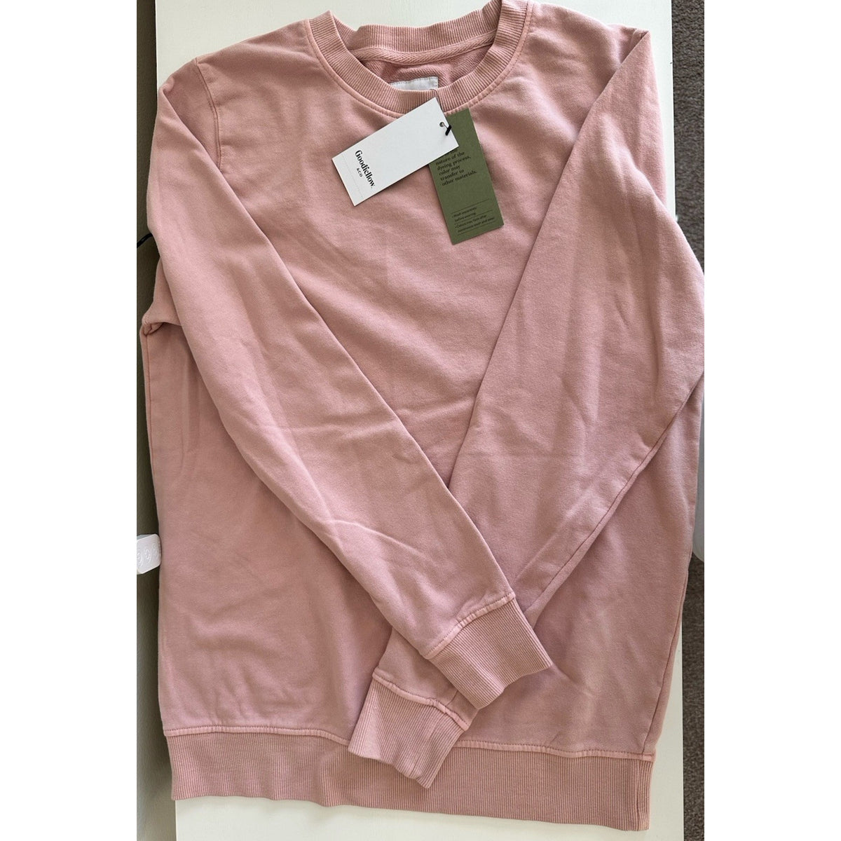 Goodfellow & Co Men’s Pink Crewneck Sweatshirt NWT Small Medium