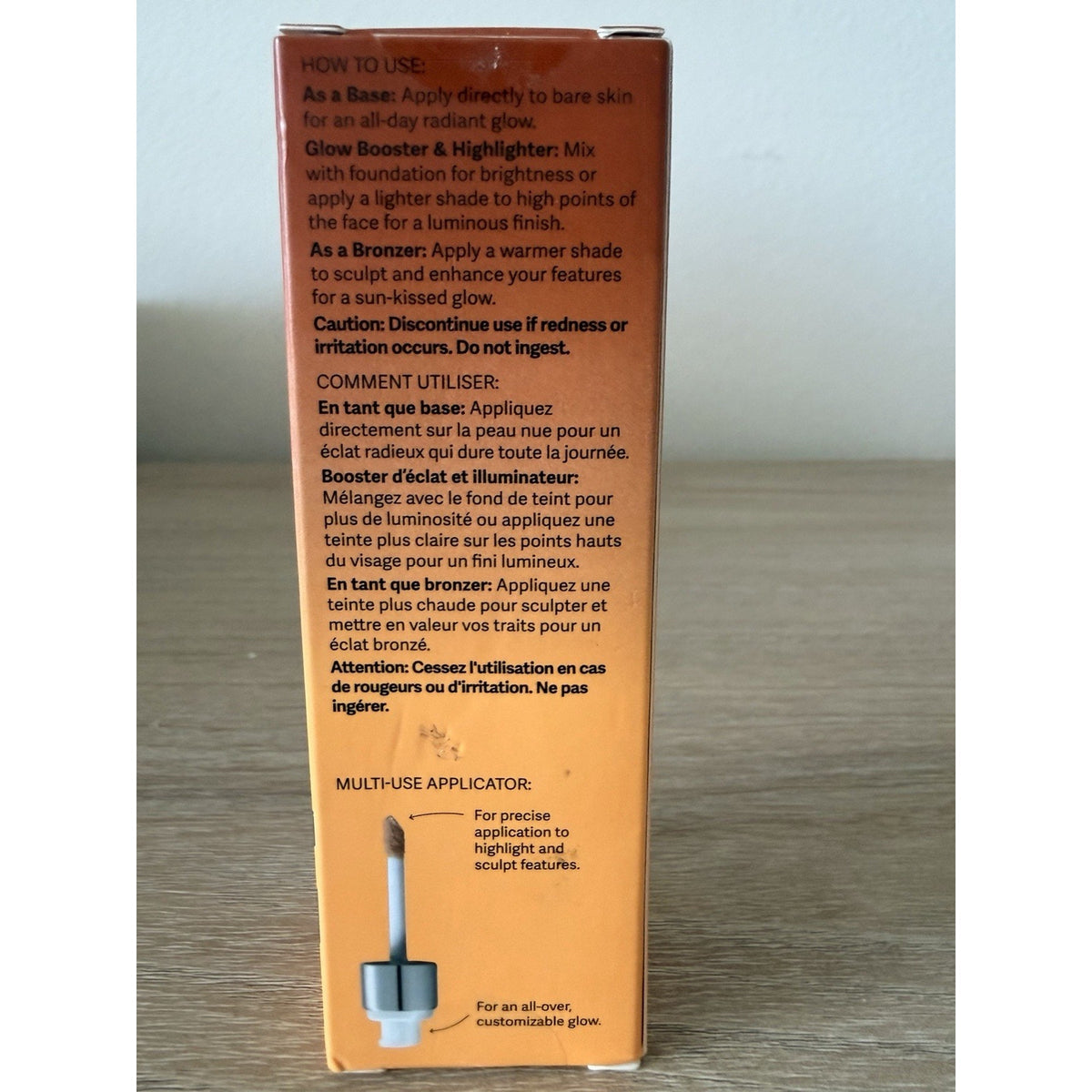 SACHEU Liquid Glow STAY-N Toasty Glaze 06 0.94 oz New Exp 2028