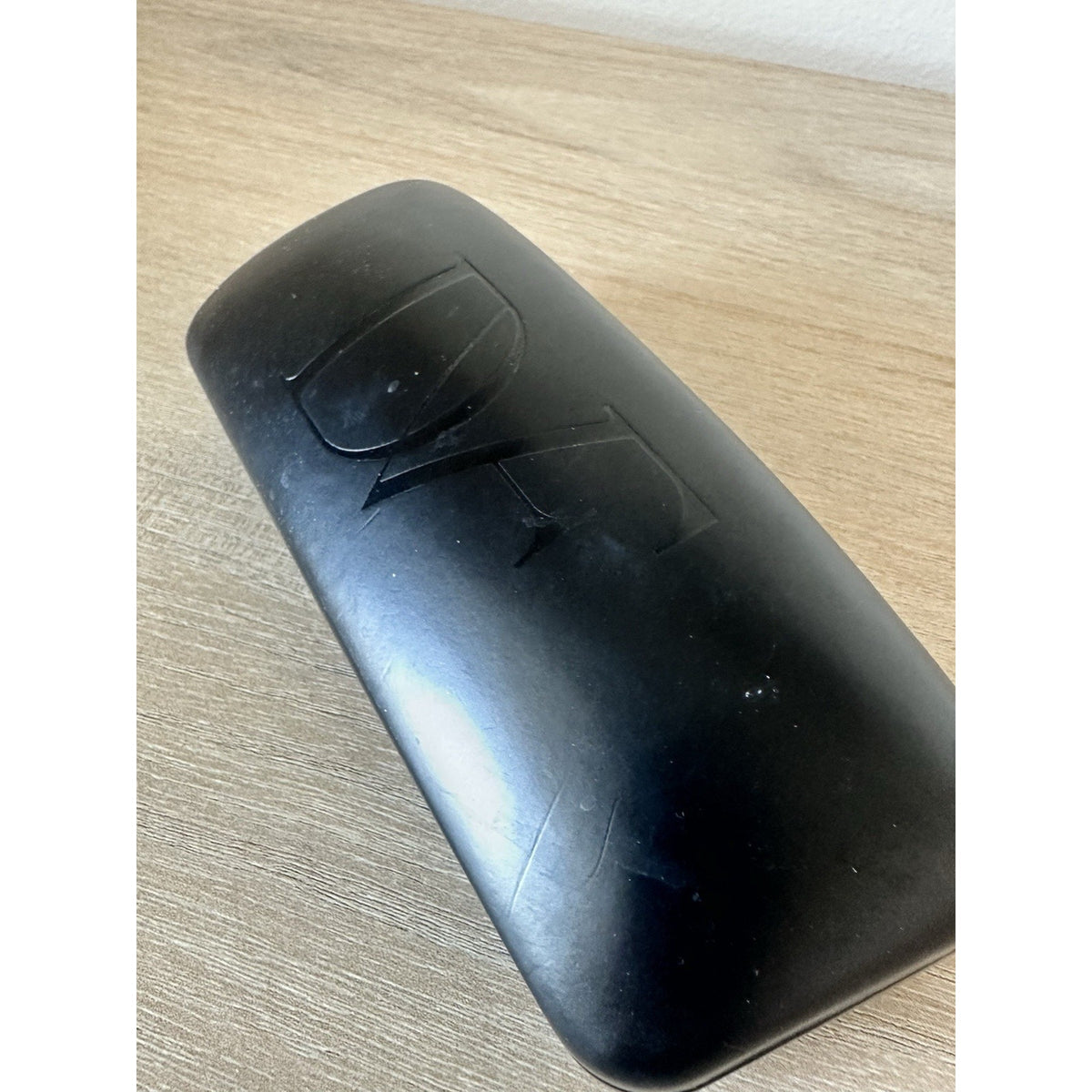 DVF Diane Von Furstenberg Sunglasses Case Black Pink Interior Hard Case